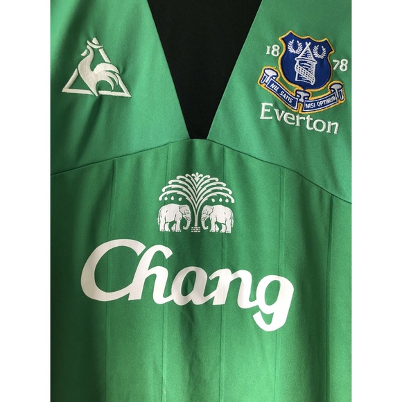 EVERTON TIM HOWARD 2009-10 LE COQ GOALKEEPER JERSE - Picture 2 of 5